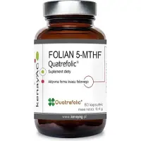 Kenay - FOLAATTI 5-MTHF aktiivinen foolihappo Quatrefolic (60 kapselia)