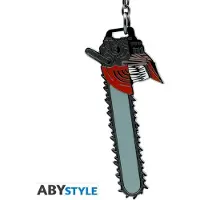 Abysse Corp CHAINSAW MAN - Chainsaw Man Head Keychains x4