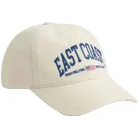 Gant Graphic Cotton Canvas Cap - Cream - ONE SIZE
