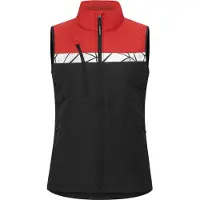 Projob 7701 Vest Women Black/Red L