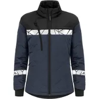 Projob 7421 Padded Lightweight Jacket Women 7421 Padded Lightweight Jacket Women 9910-Viz Navy/Black M