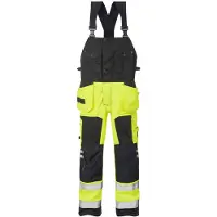 Fristads High vis avosuoja lk 2 1014 PLU, huomiokeltainen/musta, C154