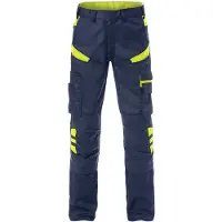 Fristads Housut 2555 STFP, laivastonsininen/huomiokeltainen, D112