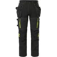Fristads Työkaluhousut stretch 2566 STP, musta, D108