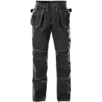 Fristads Rakentajan housut 255K FAS Musta C144