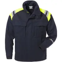 Fristads Palosuojattu Flamestat takki 4965 MFA Laivastonsininen/Huomiokeltainen 2XL