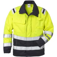 Fristads Palosuojattu Flamestat high vis takki lk 3 4175 ATHS Huomiokeltainen/Laivastonsininen XL