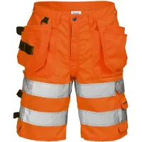 Fristads High vis shortsit lk 2 2028 PLU, huomio-oranssi, C50