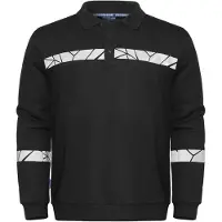 Projob 7100 Polo Long Sleeve 7100 Polo Long Sleeve 9910-Viz Black XXL