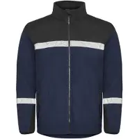 Projob 7300 Fleece Jacket 7300 Fleece Jacket 9910-Viz Navy/Black S