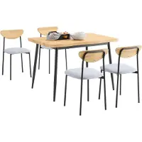 SoBuy Ruokapöytäsarja 5 osaa