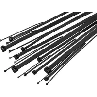 BLOW 100x musta nylon nippusiteet 6,5x250mm