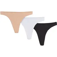 Dagi Stringit nude / musta / valkoinen