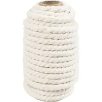 Creativ Company Craft Kit - Macramé rope - Off-white (977565)