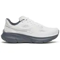 Saucony Guide 19 Running Shoes White Grey SS26, Size 49 - EUR