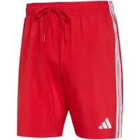 Adidas Surffishortsit '3 STRIPES SWIM SHORTS 8' kirkaanpunainen / valkoinen