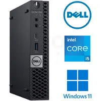 Dell Tietokone 7060 mini i5-8500T 8gb 256 M.2 NVME W11P wifi Renew