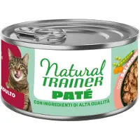 NATURAL TRAINER 18x85g lohi kissan märkäruoka