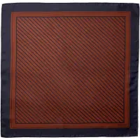 Selected Slfsara Silk Scarf - Navy - ONE SIZE