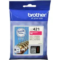 Brother 200-page Magenta ink cartridge (LC421M)