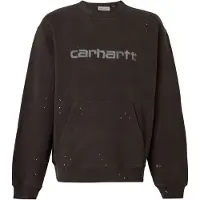 Carhartt WIP Collegepaita 'Painter' vaaleanharmaa / musta / offwhite