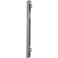 Vevor Sisäänvedettävä lastenportti, Leviää 1450 mm leveäksi, 980 mm korkeaksi, Turvalukolla, Helppokäyttöinen, Kulje läpi kompastumatta, Verkkomainen koiraportti portaisiin, Käytäville, Sisä-/Ulkokäyt
