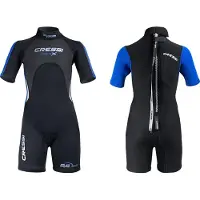 Cressi Medxbaby 2.5 Mm Lyhythihainen Shorty-märkäpuku