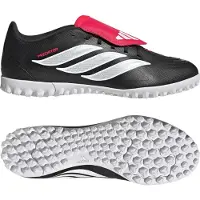 Adidas Jalkapallokengät 'Predator Club' punainen / musta / valkoinen