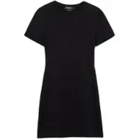 Desigual Mekko vaaleanoranssi / vaalea pinkki / musta