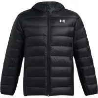 Under Armour Legend Down Hooded Jacket - Black - L
