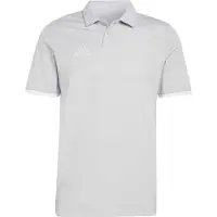Adidas Toiminnallinen paita 'Entrada26' vaaleanharmaa / valkoinen