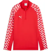 Puma Harjoituspaita Teamliga26 1/4 Vetoketju - Punainen/valkoinen Lapset, koko 116 cm