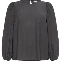 KAFFE CURVE Kcviva Blouse - Grey - 52