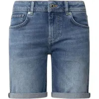 Pepe Jeans for woman. PL801182IC1 Short Poppy blue (27), Casual, Cotton, Denim