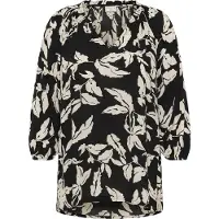 KAFFE CURVE Kctrine Ami Blouse - Black - 44