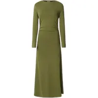 Pepe Jeans for woman. PL9537717 Bibiera green dress (L), Casual, Cotton, Long sleeve