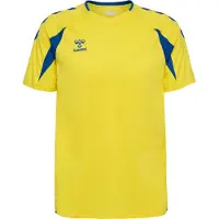 Hummel Core 2.0 T-paita - Keltainen/sininen, koko XX-Large