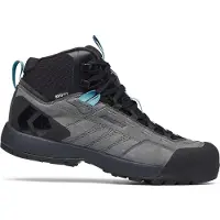Black Diamond Women's Misson Leather Mid WP Steel Grey/Costal Blue Vaelluskengät 39.5