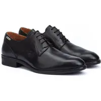 Pikolinos for man. M7J-4187XL Bristol shoes black (50), Leather, Flat, Laces, Casual