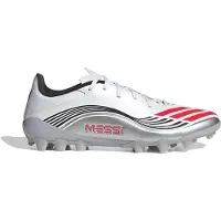 Adidas F50 Messi League 2g/3g Ag Prestig10 - Valkoinen/lucid Red/hopea - Tekonurmi (Ag), koko 44