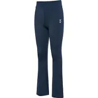 Hummel Hmljr High Waist Flared Tights - Navy - 116