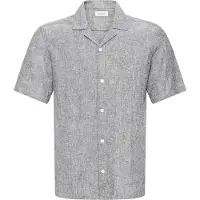 Casual Friday Cfsauby Ss Rs Linen Shirt - Grey - XL