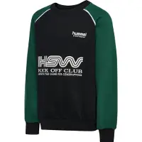 Hummel Oversized Crew Paita, Dark Green, 158-164