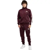 Lonsdale Treenipuku 'Pember' ecru / tummanpunainen