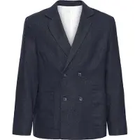 Casual Friday Cfedlund 0272 Linen Blazer - Navy - 54