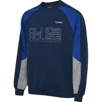 Hummel Hmloversized Iconic Crew Ch - Navy - XXL