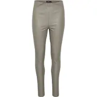 Soaked Slkaylee Pu Leggings - Brown - S