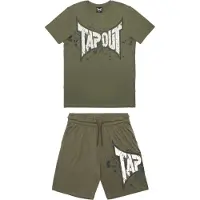 TAPOUT Treenipuku 'Dunlab' oliivi / musta / valkoinen