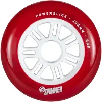 Powerslide Spinner 100 Luistinten Pyörät 3 Yksiköt