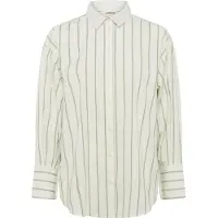 Soaked in luxury Slnoelle Striped Shirt - Green - L